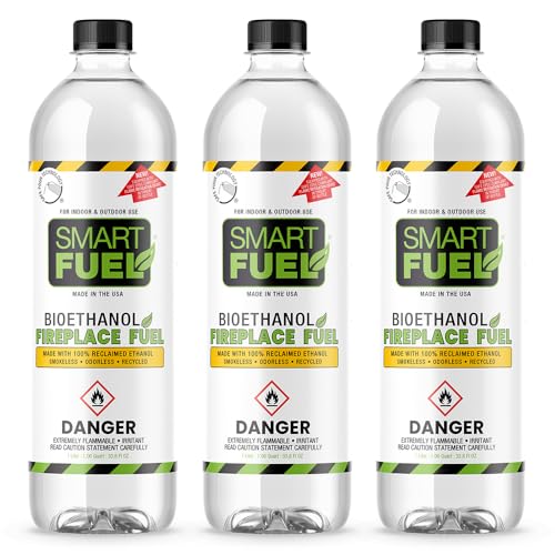 Smart Fuel Bioethanol Fuel for Fireplaces and...