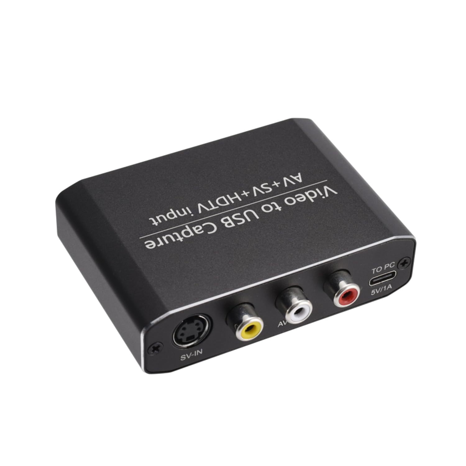 Scheda Acquisizione Video USB 3 0 Convertitore 1440p per Streaming | S-Video, Analogico, YUY2, MJPEG, Alluminio, Dissipazione, Pass-through, Senza Lag, Portatile, Archivio