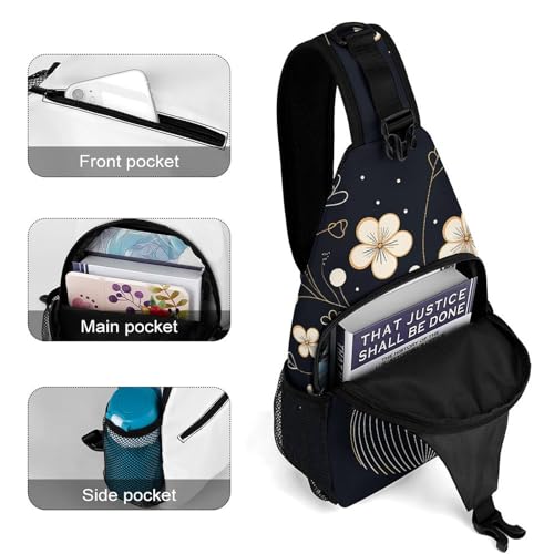 Bolso bandolera casual para hiking y viaje miniatura 4