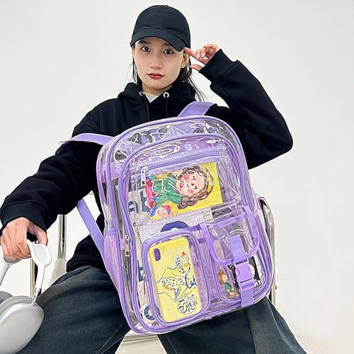 Mochila transparente para evitar pérdidas de material y agilizar accesos 5