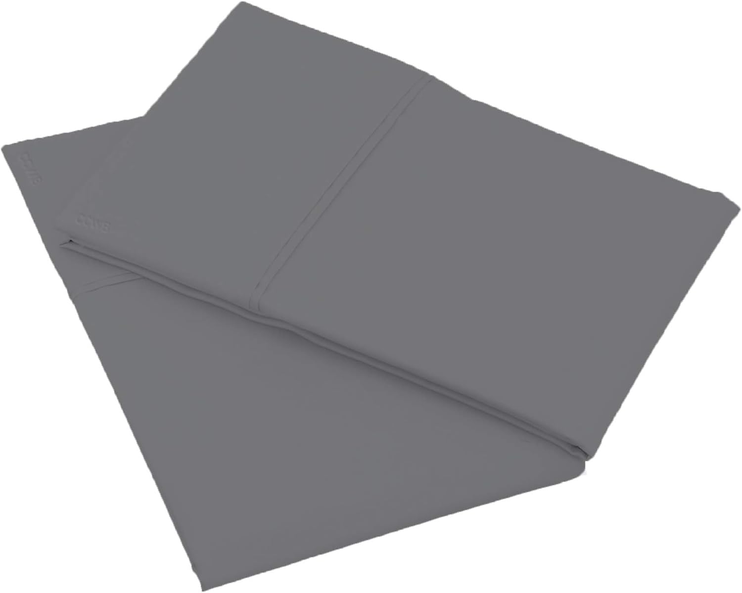 Trend Bedding Mart Oversize Pillow Case Extra Large Fits Even The Fluffiest Pillows The Pancake Pillow Extra Tall Pillowcase Luxury 100% Egyptian Cotton 600 Thread Count (King, Dark Grey)