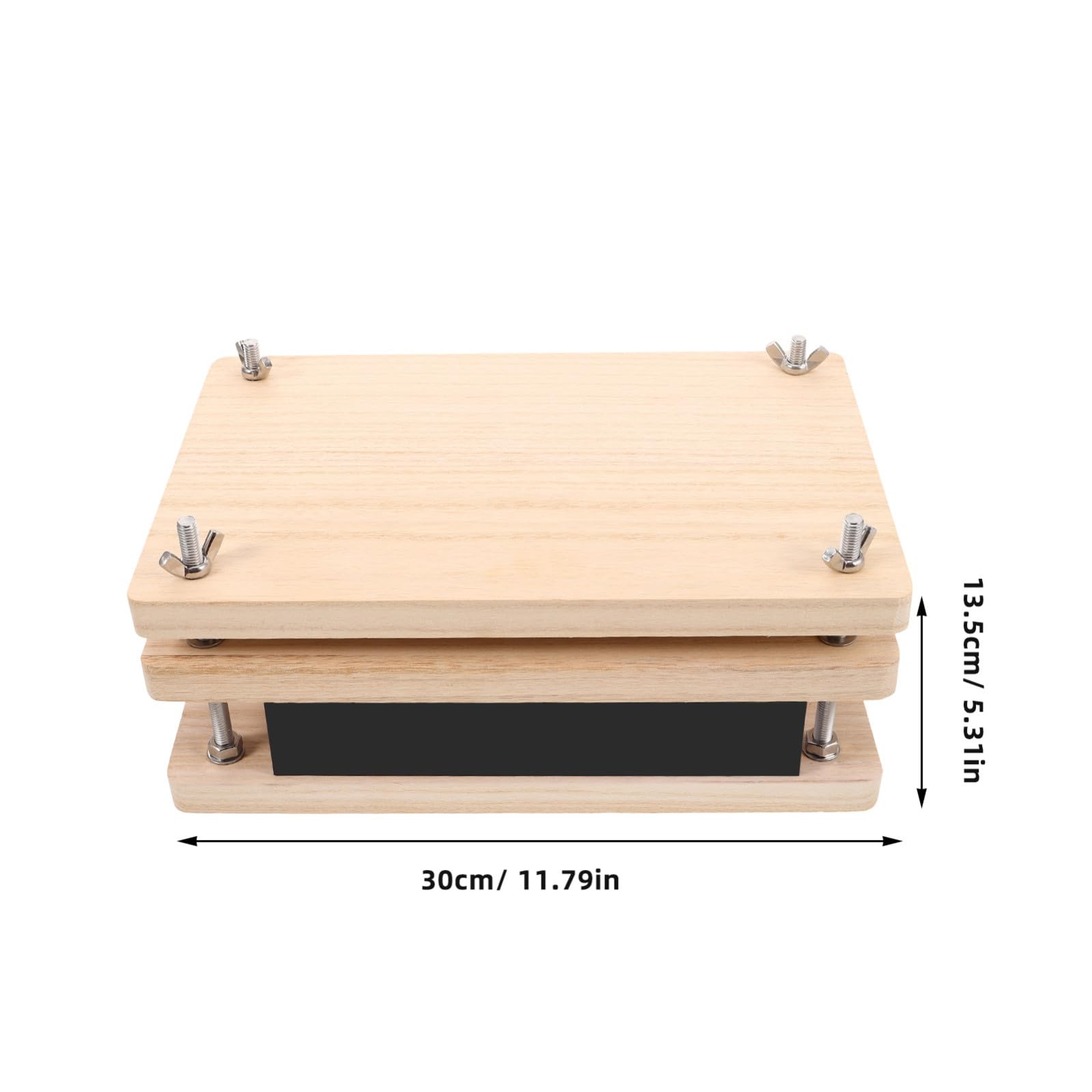 Kit per Rilegatura Libri in Legno e Metallo, Portatile