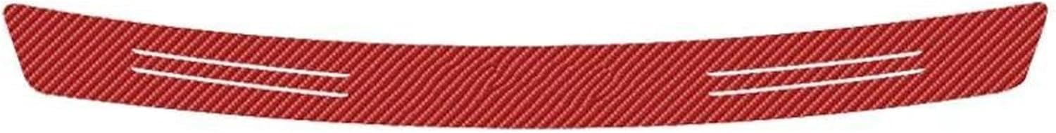 rear bumper protector Rear Bumper Protector Strips For VW For Golf For Polo For Passat For Touran For Jetta Rear Bumper Protector(Red)