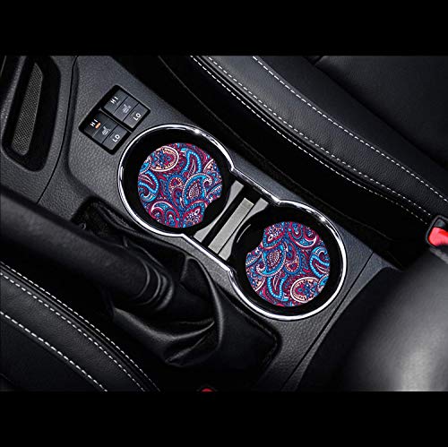 Juego 8 Posavasos Retro Neopreno 2.76 pulg para auto miniatura 4