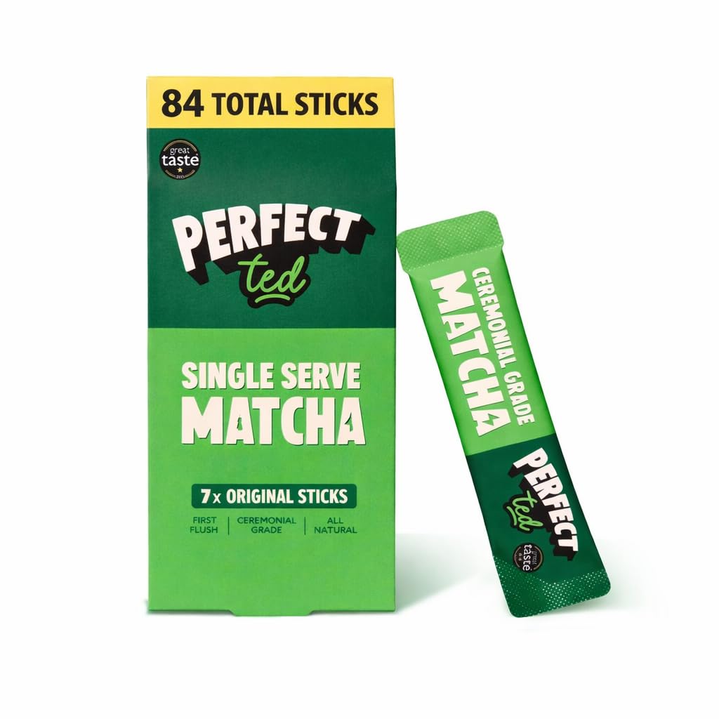 PerfectTed Organic Matcha Powder, Ceremonial Grade Japanese, 30g (30 Servings), Perfect for Lattes & Smoothies | Premium Matcha Fuel | with L-Theanine | Antioxidants | Vegan | Gluten-Free — view 12