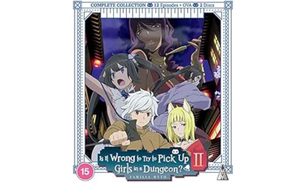 Is It Wrong To Pick Up Girls In A Dungeon S2 Blu-ray Standard Edition [2021]