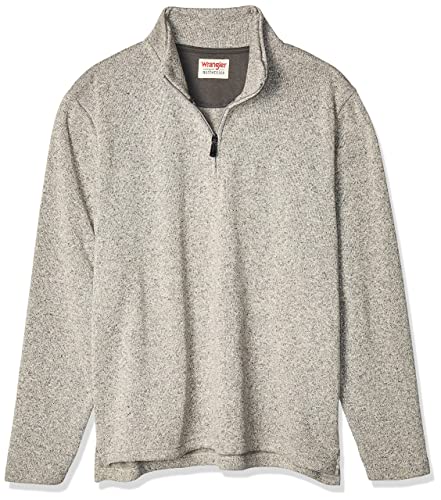 Image of Wrangler Authentics Men's Long Sleeve Fleece Quarter-zip