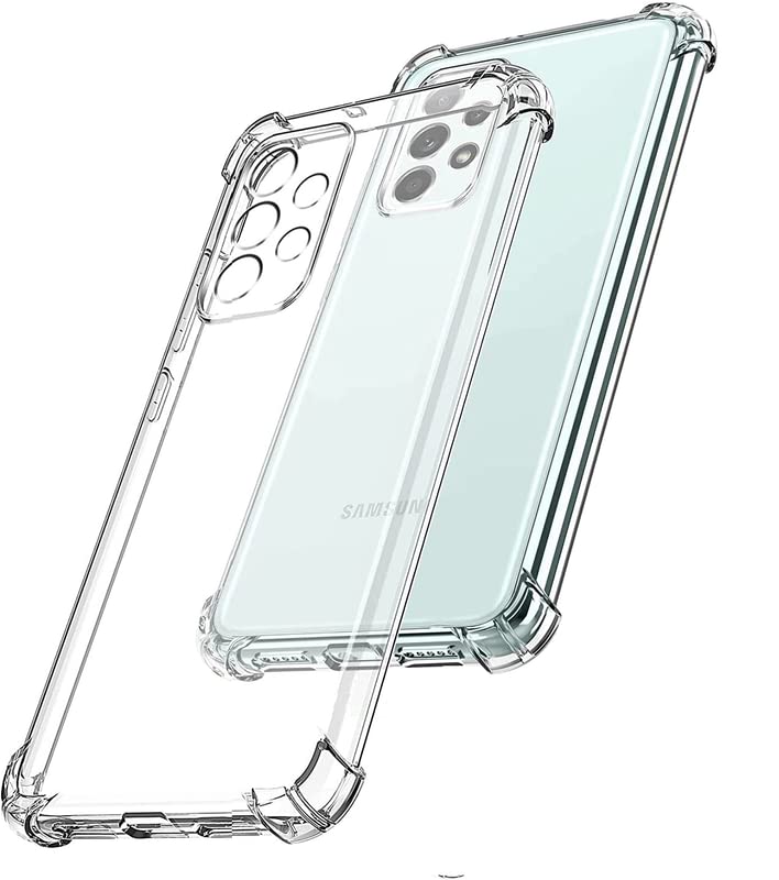 Newlike Exclusive Transparent Silicone Bumper Back Cover for Samsung Galaxy A73 5G, Clear Thin Case for Samsung Galaxy A73 5G (B09YHX1J5F) Amazon Price History, Amazon Price Tracker
