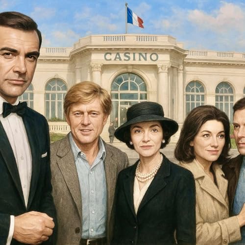 La Normandie-1ère partie-Deauville : Coco Chanel, Casino Royal (James Bond), festival de cinéma américain, R.Redford et… chabadabada 🎶 + la terrible prononciation française des noms anglais et américains 😂 DELF A2/B1-French Intermediate Level Podcast Por arte de portada