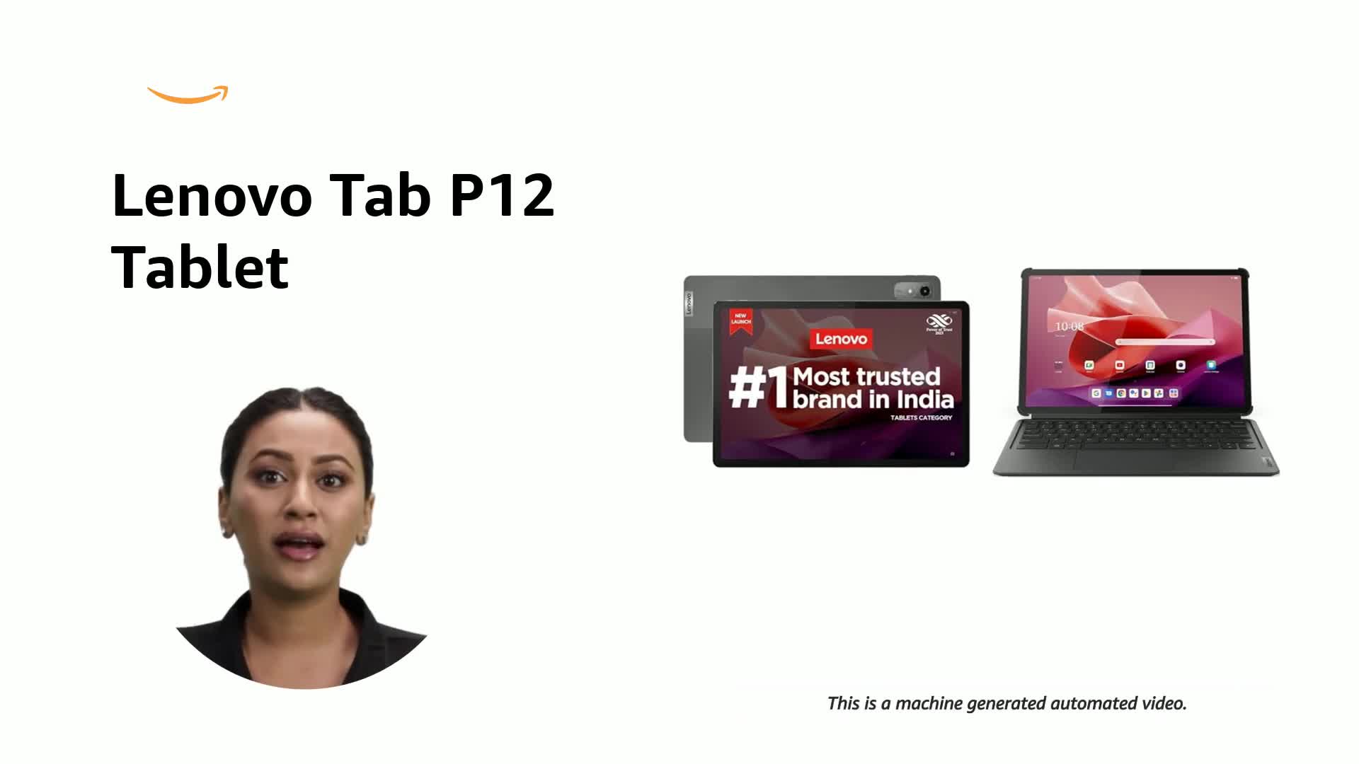 Lenovo Tab P12| 12.7 Inch, 3K LED Display| 8 GB, 256 GB