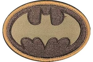 Batman Military Hook Loop Tactics Morale Embroidered Patch