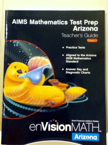 Envision Math/ Arizona Mathematics Test Prep/teacher's Edition/grade 3 ...