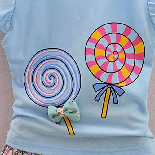 Jimmackey Neonata Volant T-Shirt Lolly Bowknot