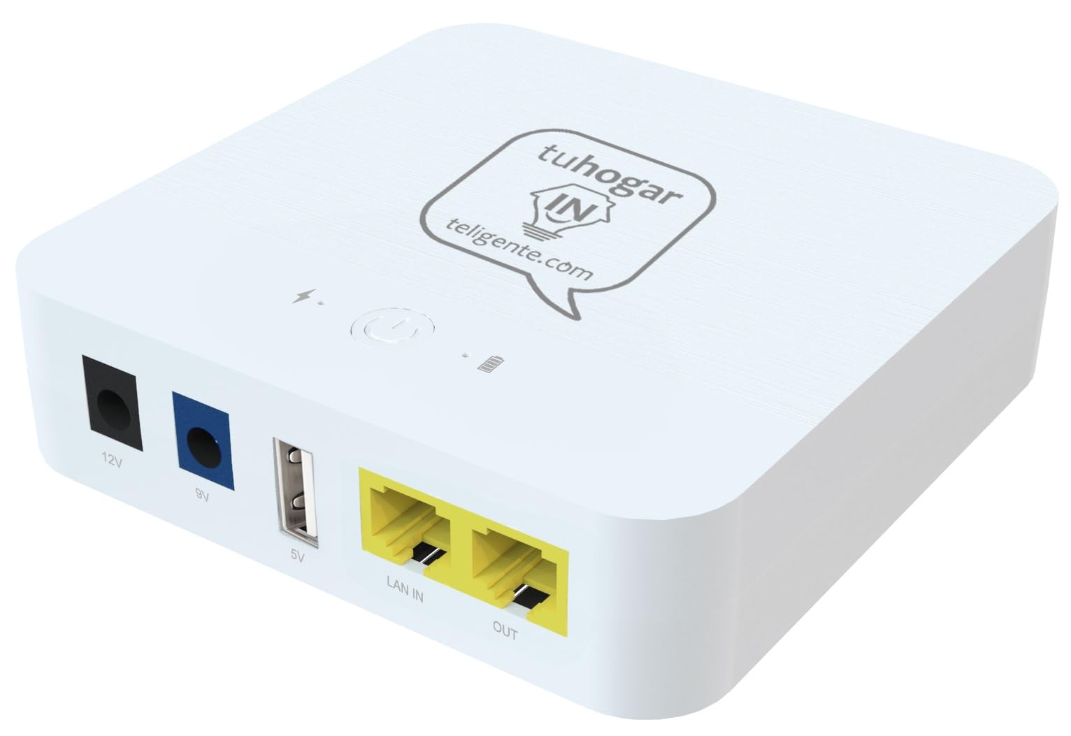 Mini Onduleur Portable 13200 MAh - Alimentation De Secours Pour Routeur, Caméra De Sécurité, Systèmes De Surveillance - Multiples Sorties DC