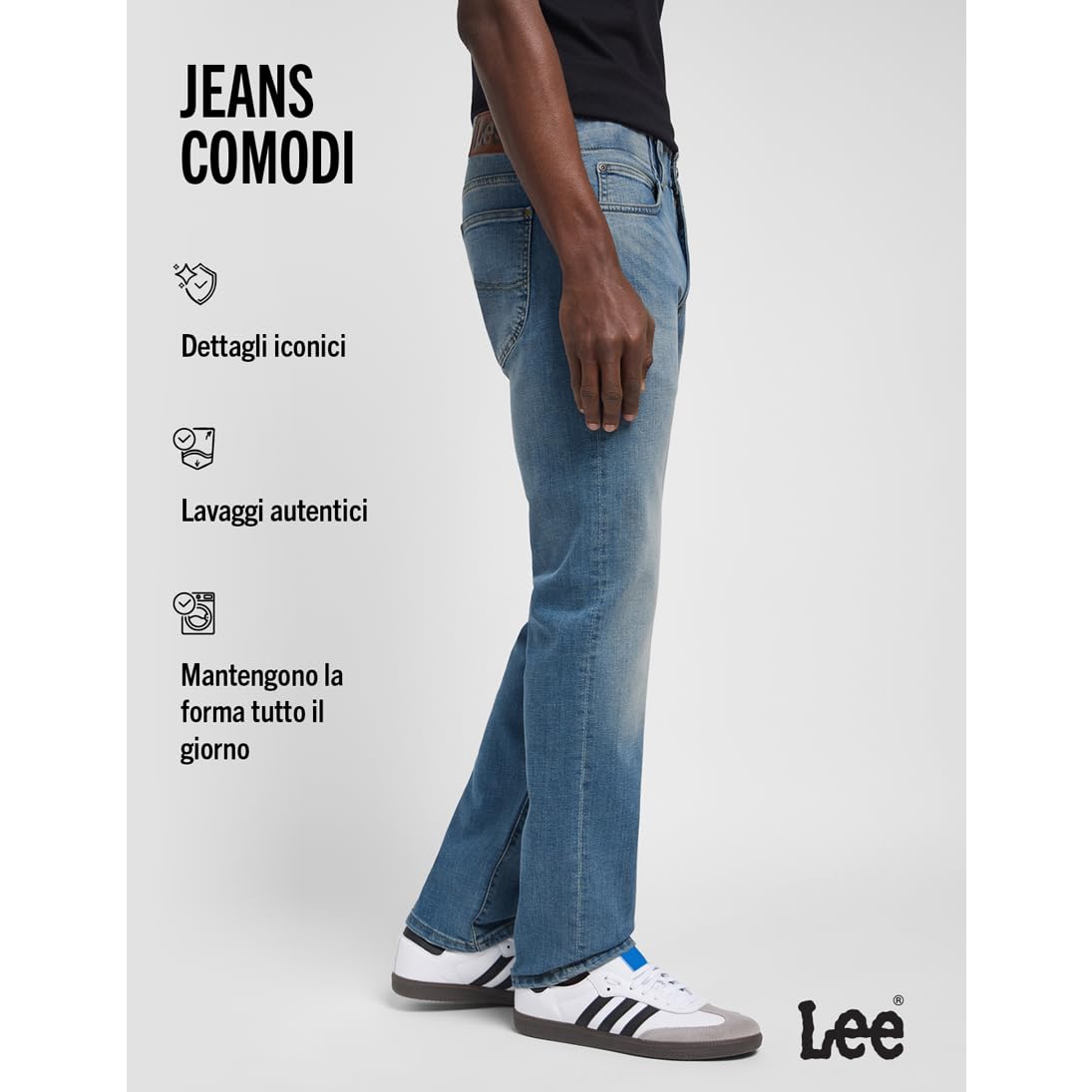 Lee - Slim Fit MVP, Pantaloni Uomo