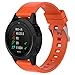 Produktbild PINHEN Armband Kompatibel mit Garmin Fenix 5 Sportuhr Armband - 22mm Silikon Quick-Fit Ersatzarmband mit Werkzeug für Garmin Fenix 5/Fenix 5 Plus/Fenix 6/Fenix 6 Pro/Forerunner 935/945 (Orange)