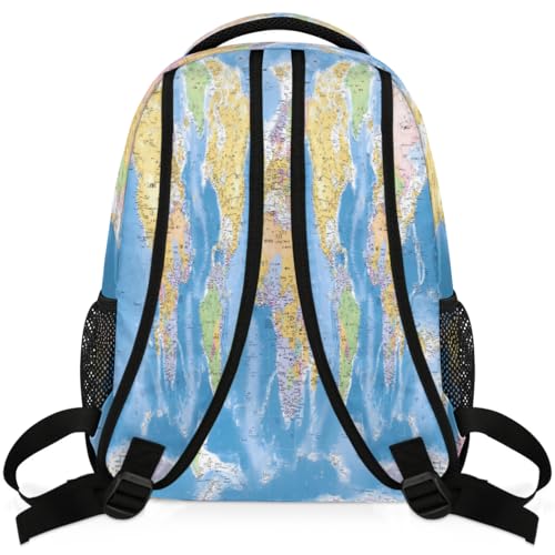 Backpacks Globe World Map School