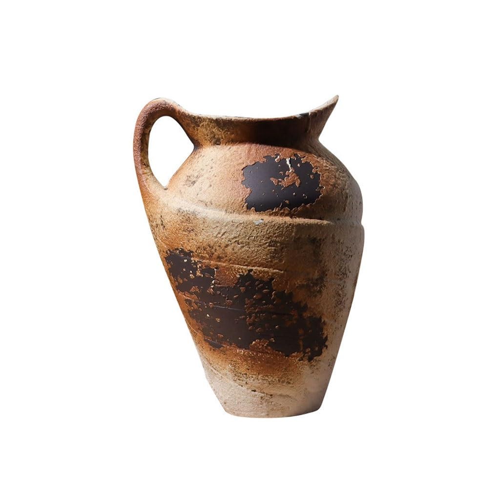 EINES Ceramic Vase Living Room Flower Arrangement Home Tea Ornaments Retro Dried Device