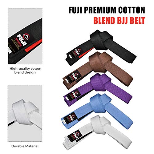 Fuji – Premium Cotton Blend Bjj Belt Purple, A2 #TOP3