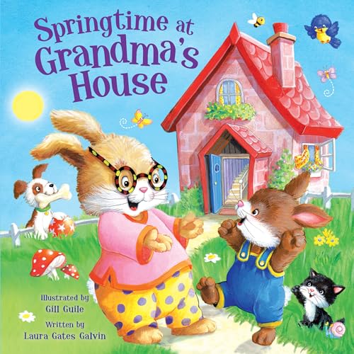 Springtime at Grandma's House: Padded Board Book (Tender Moments)