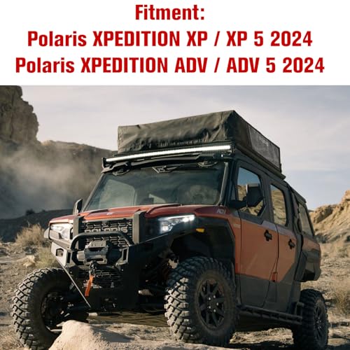 Image of Fender Flares for 2024 Polaris Xpedition XP /ADV, Full Coverage Front & Rear Extended Mud Guards Mud Flaps for Polaris Xpedition XP /XP 5 /ADV /ADV 5 2024+ Accessories (Replace #2890638)