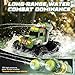 UFOLED Remote Control Car, Waterproof Monster Truck Toys RC Cars for Boys, 1:18 Amphibious 4WD All Terrain Off-Road Pickup Toy Trucks, Christmas Birthday Gift Boys Girls Kids Ages 6 7 8-12 Years Old