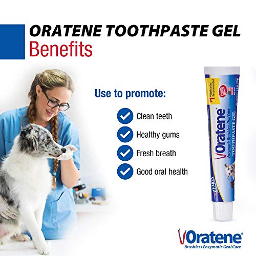 Oratene Brushless Toothpaste Gel For Dogs And Cats, 2.5Oz #TOP1