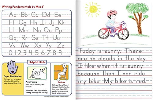 Mead Primary Journal Kindergarten Writing Tablet 6 Pack Of Primary Composition Notebook Colors May Vary For Grades K- 2, 100 Sheets (200 Pages) Creative Story Notebooks For Kids 9 3/4 In By 7 1/2 In. #TOP6
