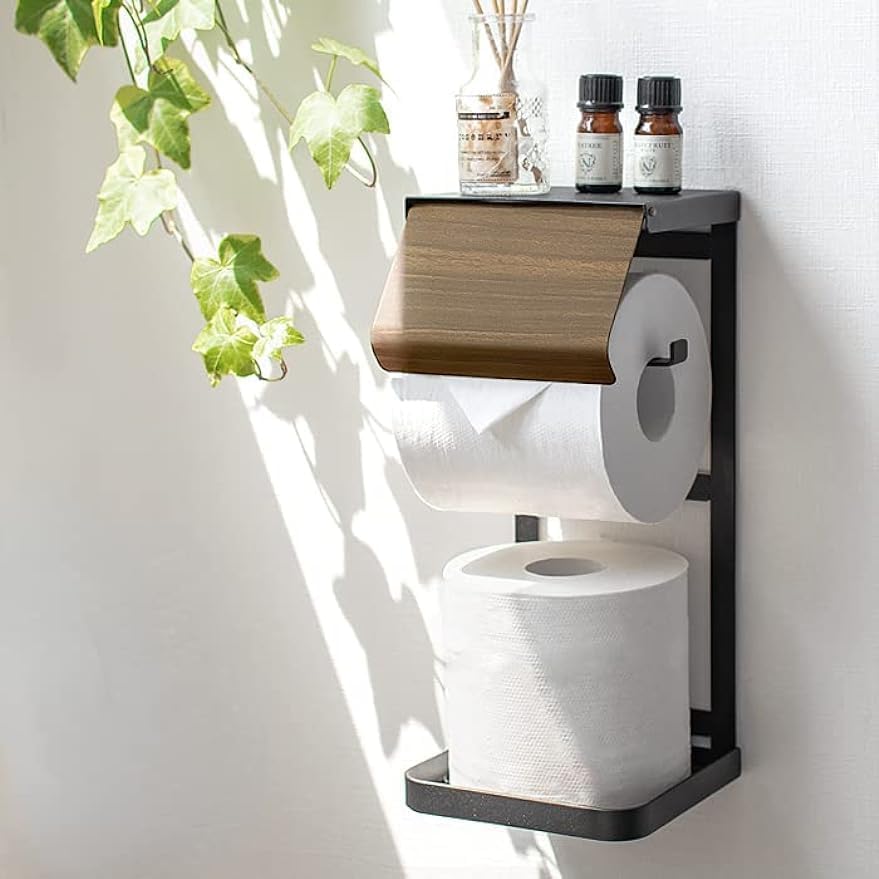 トイレットペーパーホルダー おしゃれ 北欧 カバー アンティーク 収納 Amazon | トイレットペーパーホルダー おしゃれ トイレット