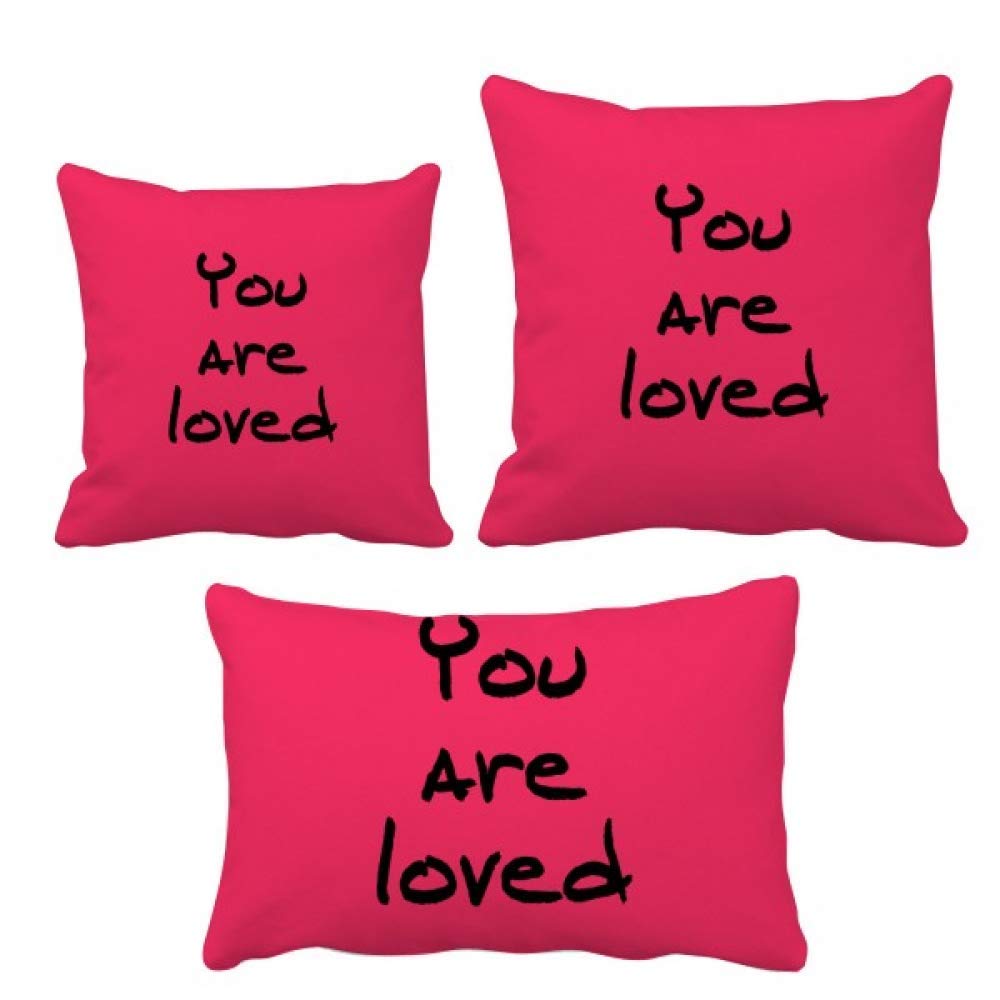Parure de coussin You are Loved, le cadeau déco idéal pour exprimer votre affection avec style