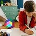 ZhuoChiMall CMY Color Cube with Rotating Stand，2.0 inch (50 mm) Acrylic Prism CmyCube with Base, Office Desk Decoration Toys, Science and Education Gift for Kids，Silent Fidget Toys for Adult…