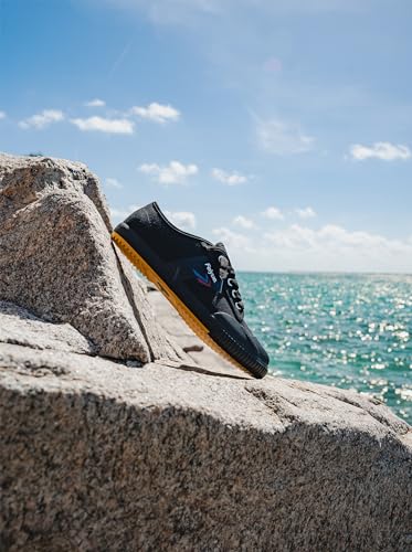 FEIYUE Fe Lo 1920 Vegan Leather or Recycled Canvas Training Shoes, Unisex Low Top Great Sneakers for Martial Arts, Parkour, Lifting, and Great for Every Day Casual Wear3