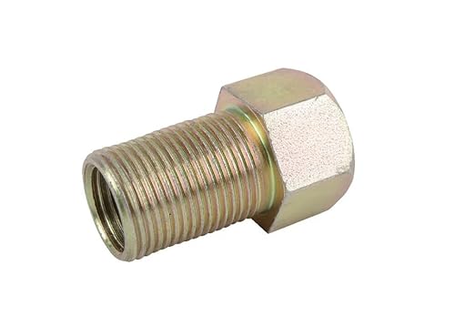 cyclingcolors raccord de graisseur, traversée de cloison droit, vis de compression, lubrification, graisse tracteur tondeuse machine agricole, M8 x M14