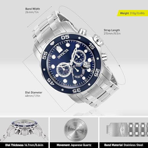 Image of Invicta Men's Pro Diver Collection Chronograph Watch