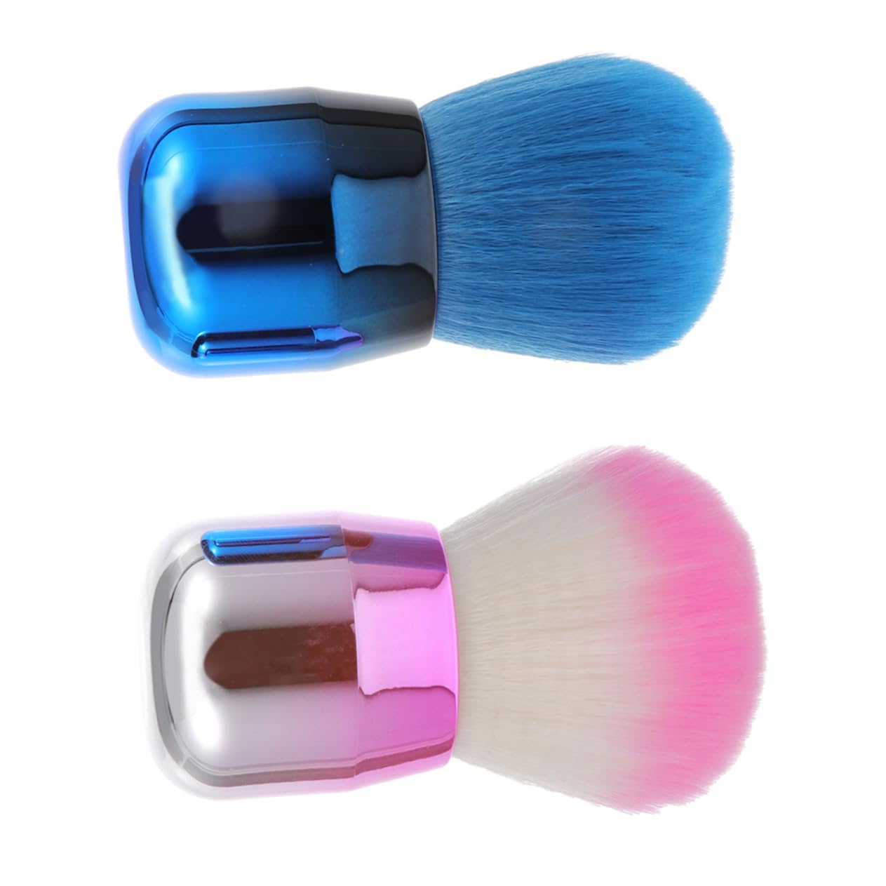 OSOLADY Womens Portable Mushroom Head Blush Brush No Shedding Multipurpose Cosmetic Tool for Loose Powder Blush Foundation Application for Travel Everyday Use