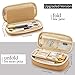 EASTHILL Big Capacity Pencil Pen Case Office College School Large Storage High Capacity Bag Pouch Holder Box Organizer Khaki