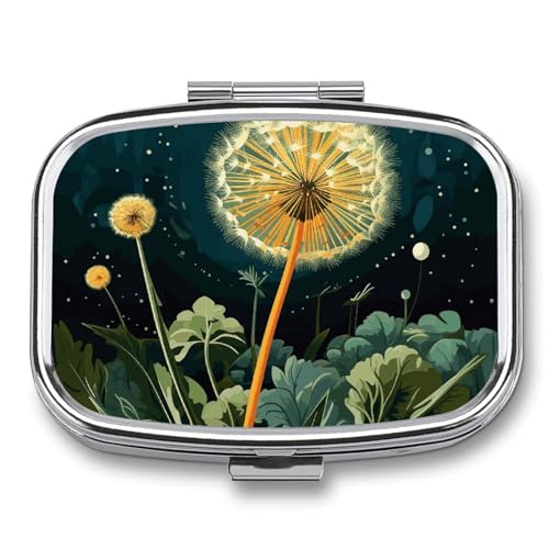 Dandelions at Night �s���{�b�N�X �X���[�����^���s���P�[�X ���z�܂��̓|�P�b�g�p 2�R���p�[�g�����g �s���I�[�K�i�C�U�[ ���킢���g���x���s���{�b�N�X �|�[�^�u���s���R���e�i�z���_�[ �r�^�~�� ����