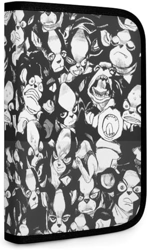 [Barasu] �W���W���̊�Ȗ`�� ��q�蒠�P�[�X �}���`�P�[�X ��������蒠�P�[�X ����蒠 �P�[�X �ЖʃW���o���^�C�v �ی��؁E��q�蒠�E�f�@���E�L���b�V���J�[�h�����܂Ƃ߂�̂ɕ֗��ȃP�[�X