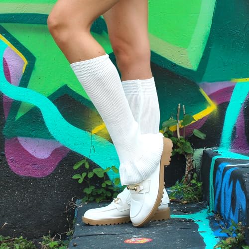 Image of Millennials In Motion Flared Socks Y2K Goth Kawaii Leg Warmers