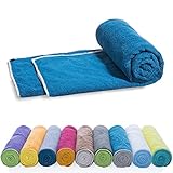 LightDry® Original Mikrofaser Sporthandtuch Backpack Reise-Handtuch - Sport & Fitness Badehandtuch saugfähig, leicht & antibakteriell und extrem schnell trocknend
