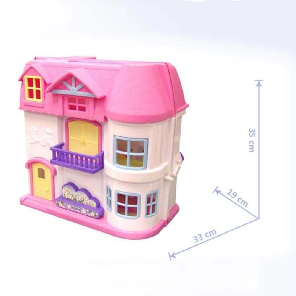 Amazon.co.jp: おもちゃミニチュアドールハウスキットマンションドール