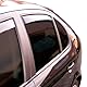 Hintere Windabweiser (1 Set) für die Fahrer und Beifahrerseite-CLS004M2113D passend für Skoda Octavia Limo, TYP NX, 4-Door, 2020- Dunkles Material