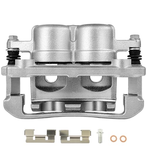 Image of SCITOO 19B2983 Front Left Driver Side Brake Caliper Fits For Infiniti For QX56 2004-2006,For Nissan For Armada 2005-2006,For Pathfinder For Armada 2004,For TITAN 2004-2007, With Bracket,1PC