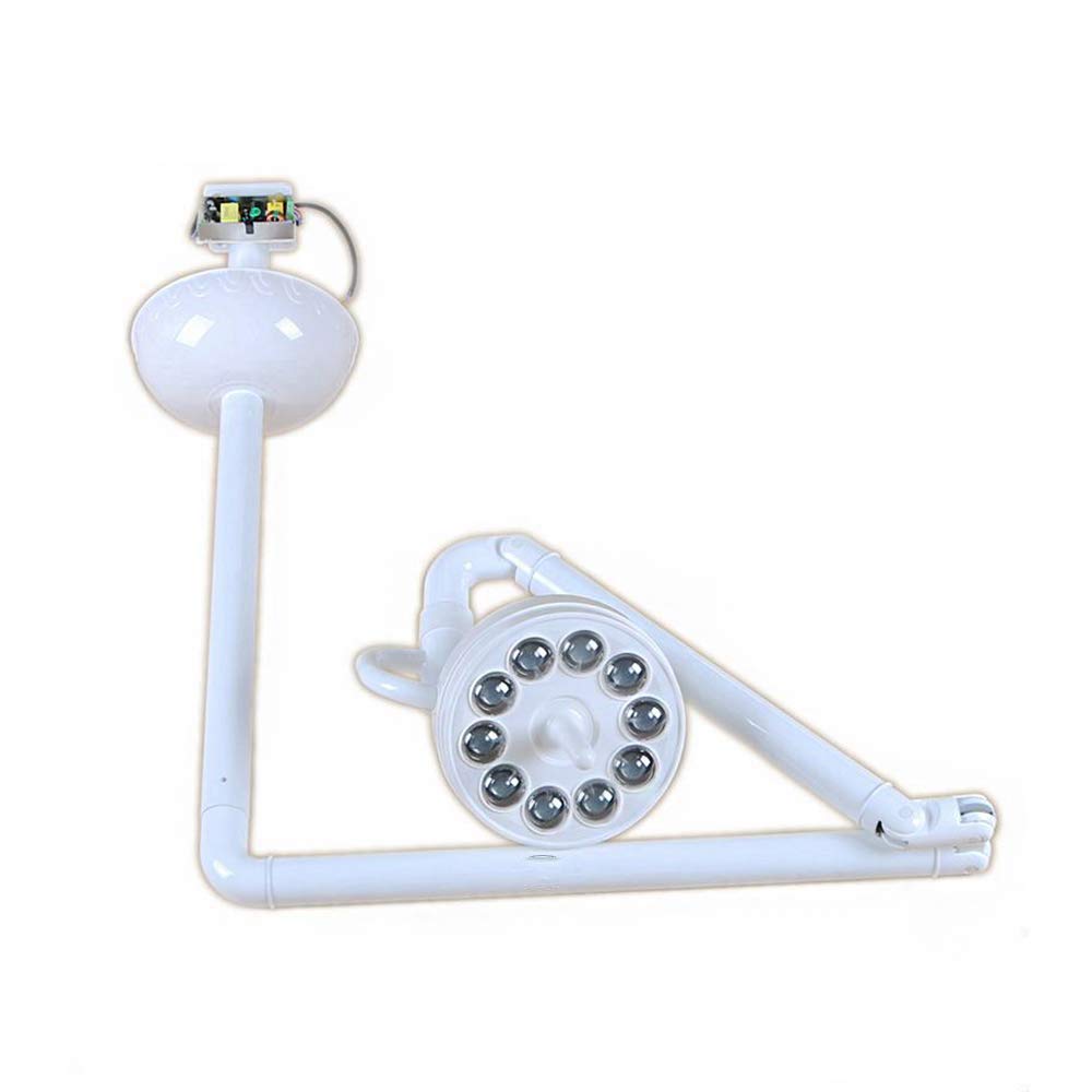 30W sufitowa lampa chirurgiczna LED do badań lekarskich Lampa bezcieniowa, przełącznik czujnika/przełącznik dźwigniowy Regulowana lampa sufitowa LED do badań lekarskich - lampa hobbystyczna