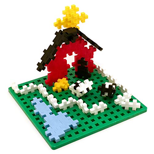 Plus Plus – Green Baseplate Duo – Base Accessory For Building And Displaying Creations, 4.5 X 4.5 Inches, Construction Building Stem | Steam Toy For Kids #TOP3