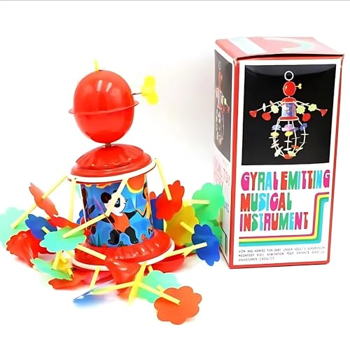 Image of Crackles Wind Up Jhoomer Merry Go Round Rattle for New Born Baby with Soothing Sound Windup Toy| Hanging Musical Toy for Cradle Babies 0-6 Months- Multi Color