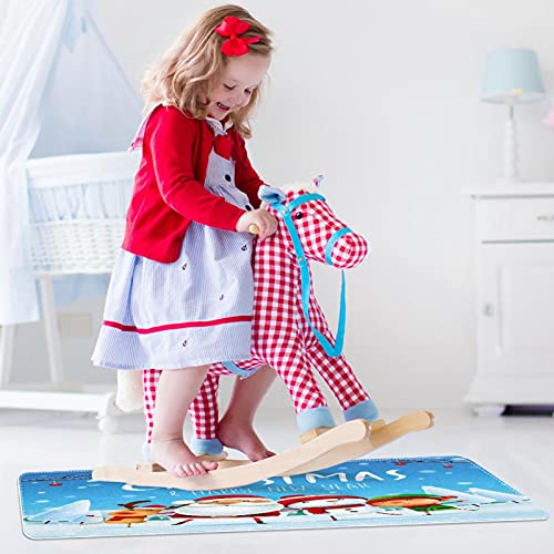 Tapis de porte motif Père Noël intérieur pour une entrée magique - 5