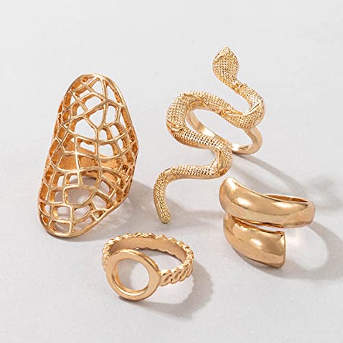 Plated Contemporary Finger Ring Set (JG-PC-RNGJ-2707)