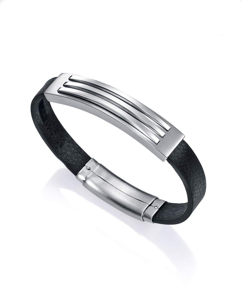 Bracelet Viceroy 75051p01010 Fashion Acier et Cuir