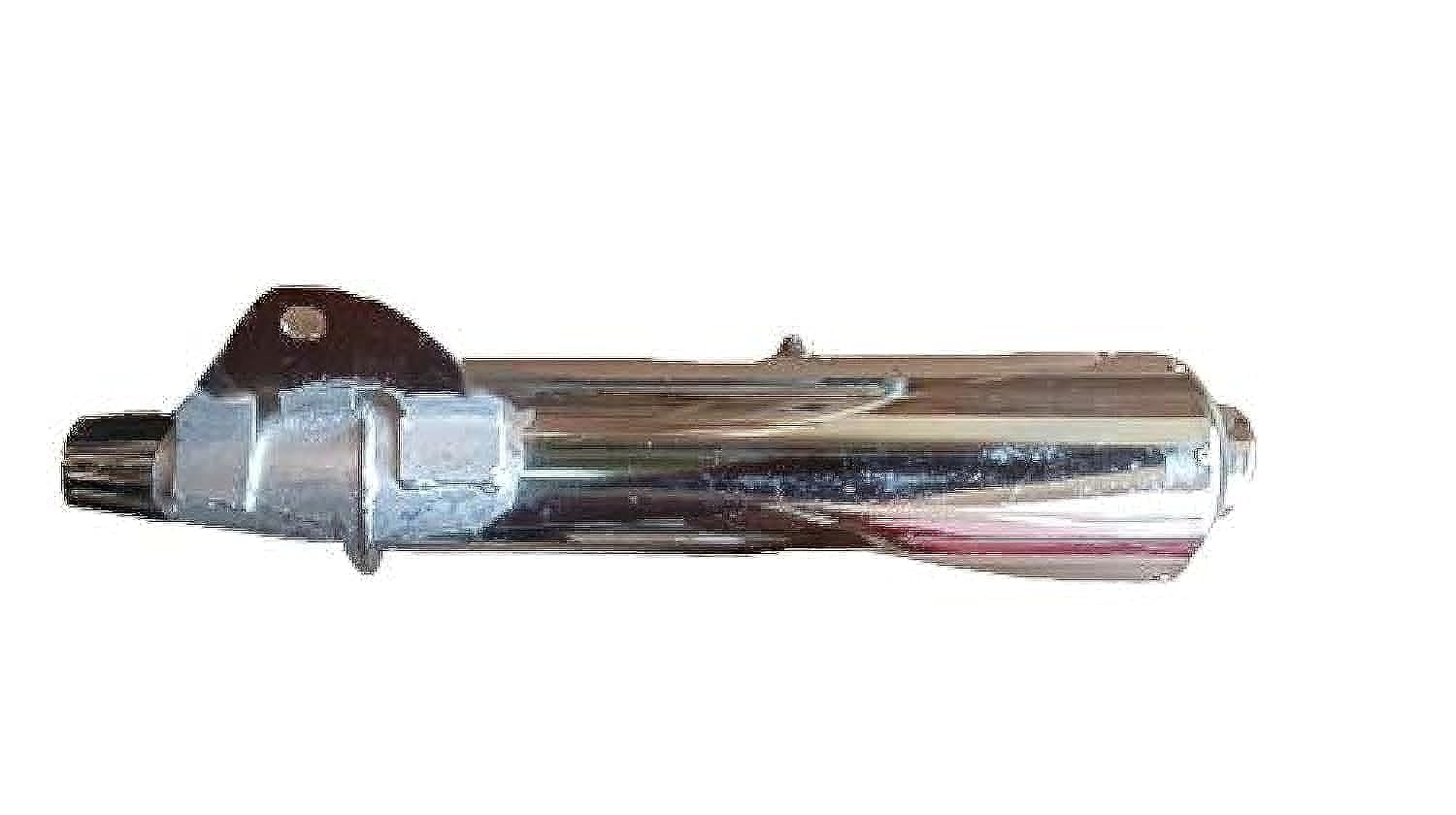AOWBIKES Half Silencer for Bajaj Pulsar (Chrome)-image-6
